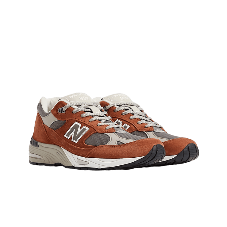 New Balance 991 Made in UK Sequoia Falcon Angle 2