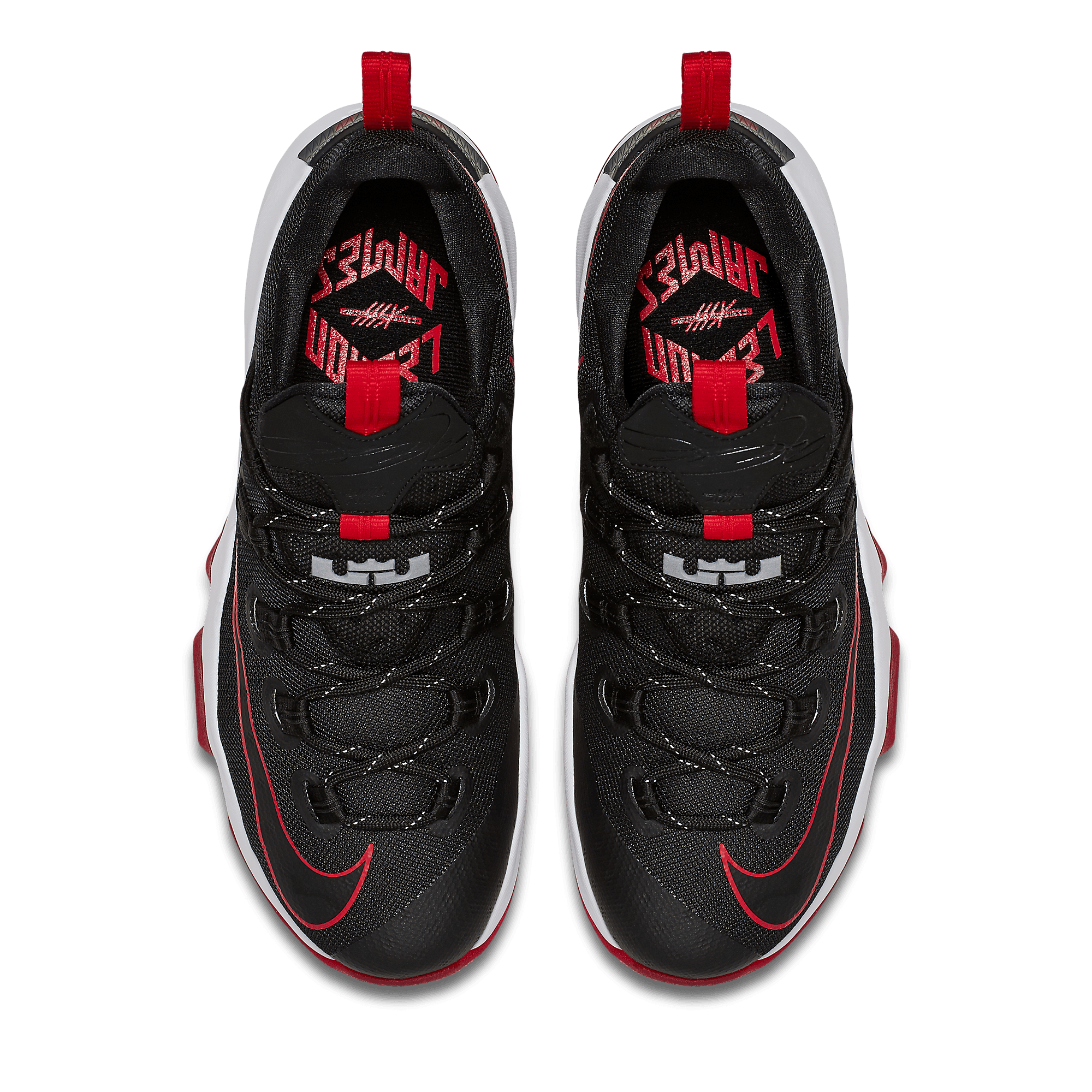 lebron 13 red and black