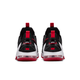 Nike LeBron 13 Low Black Red Angle 3