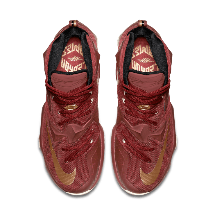 Nike LeBron 13 Bronze Angle 1