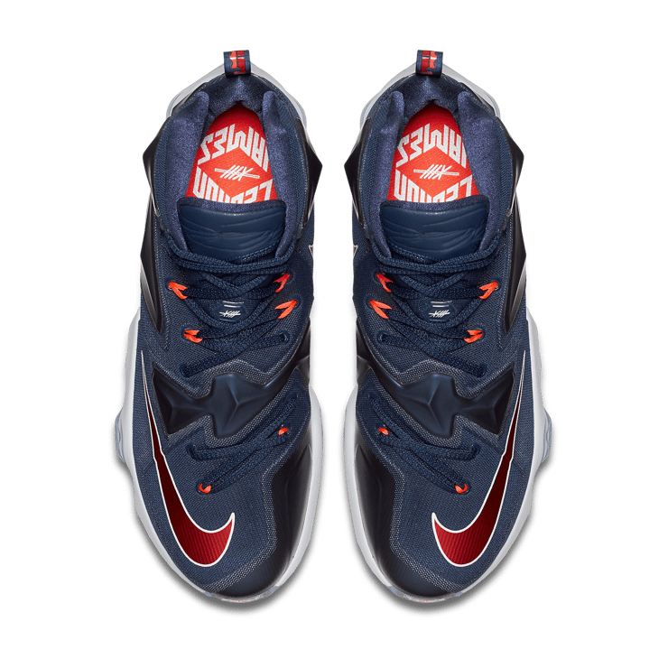 Nike LeBron 13 Midnight Navy Angle 1