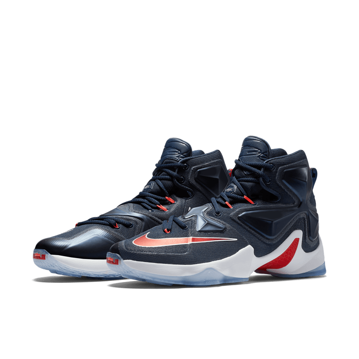 Nike LeBron 13 Midnight Navy Angle 2