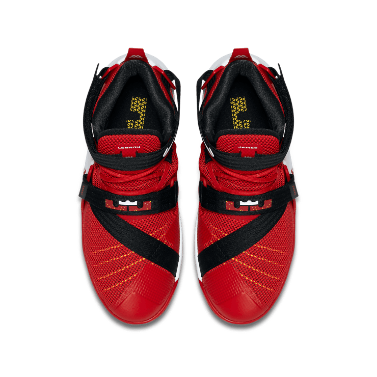 Nike LeBron Zoom Soldier 9 Red Champ (GS) Angle 1