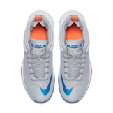 Nike LeBron Zoom Witness Wolf Grey Star Blue Angle 1