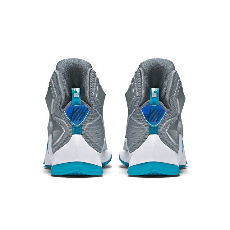 Nike LeBron 13 Blue Lagoon Angle 3