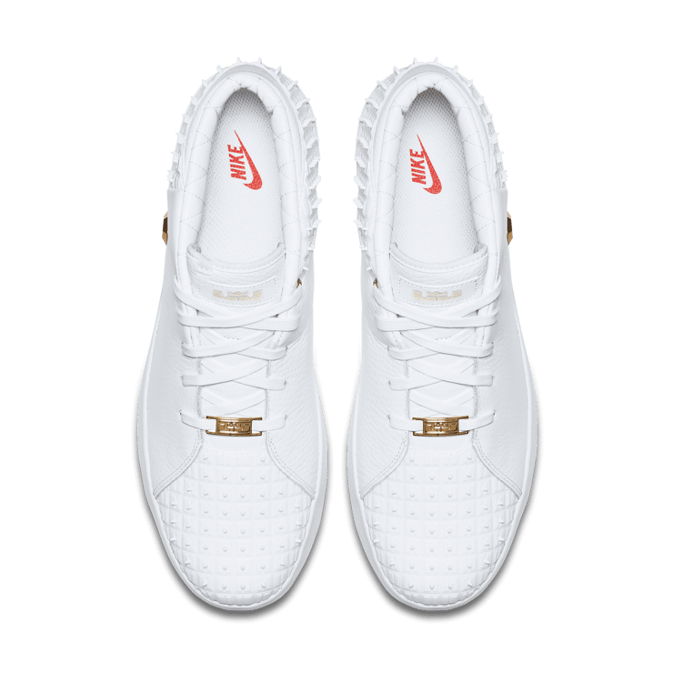 Nike LeBron 13 NSW White Rubber City Angle 1