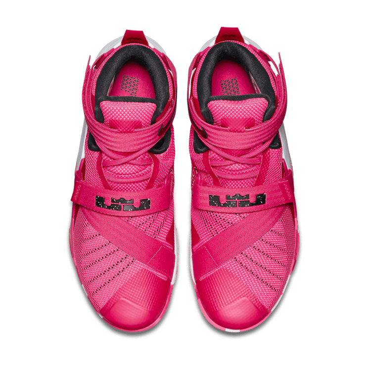 Nike LeBron Zoom Soldier 9 Think Pink Angle 1