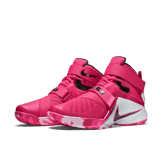 Nike LeBron Zoom Soldier 9 Think Pink Angle 2