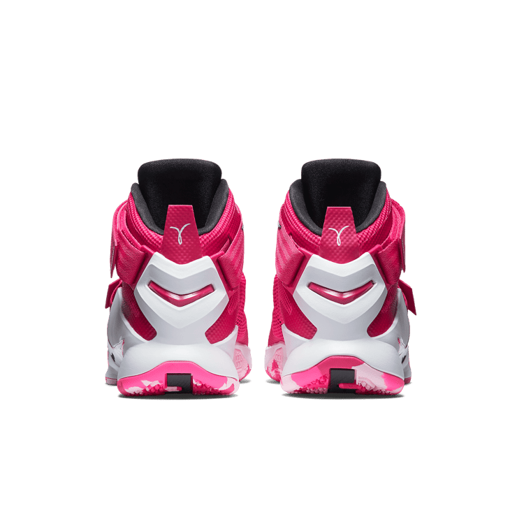 Nike LeBron Zoom Soldier 9 Think Pink Angle 3