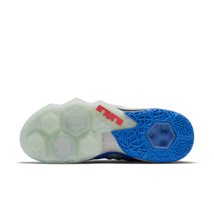Nike LeBron 12 Low Hyper Cobalt Angle 0