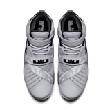 Nike LeBron Soldier 9 Wolf Grey White Black Angle 1