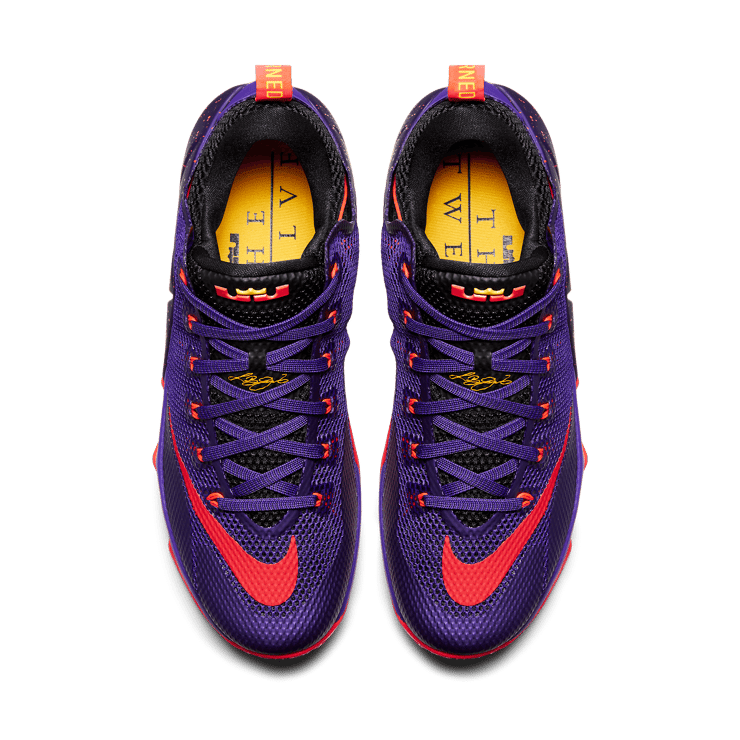Nike LeBron 12 Low Court Purple 724557 565 Raffles Where to Buy