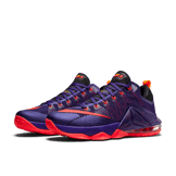 Nike LeBron 12 Low Court Purple Angle 2