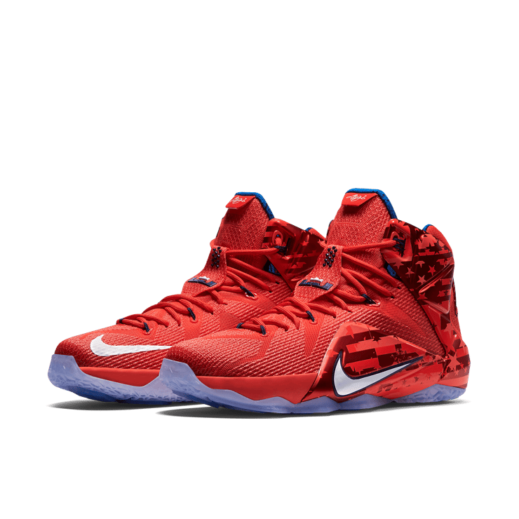 Nike LeBron 12 Independence Day Angle 2