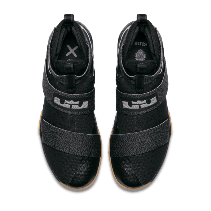 Nike LeBron Zoom Soldier 10 Black Gum Angle 1