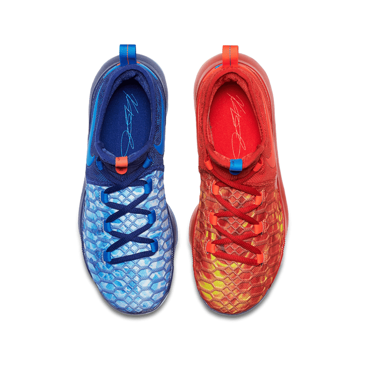 Nike KD 9 Fire and Ice (GS) Angle 1