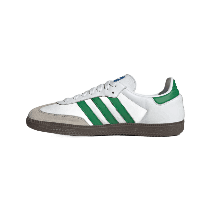 adidas Samba OG Footwear White Green Angle 4