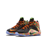 Nike LeBron 12 Fruity Pebbles (GS) Angle 2
