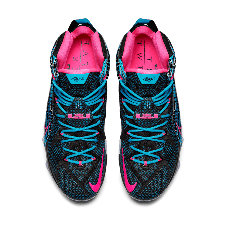 Nike LeBron 12 23 Chromosomes Angle 1