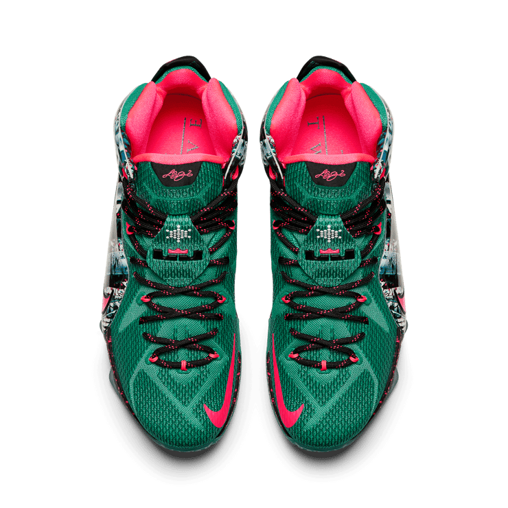 Nike LeBron 12 Akron Birch Angle 1