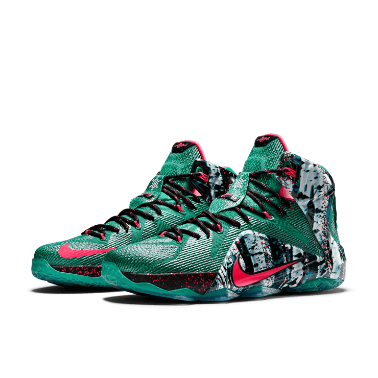 Lebron 12 akron birch hot sale