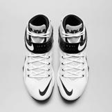Nike LeBron Zoom Soldier 8 TB White Black Angle 1