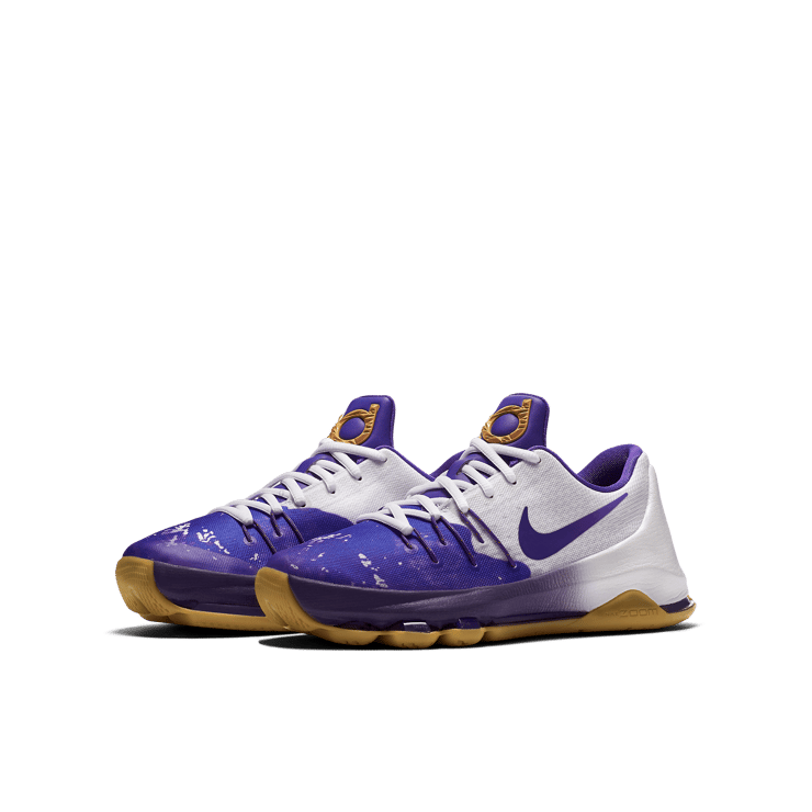 Nike KD 8 Peanut Butter Jelly PBJ (GS) Angle 2