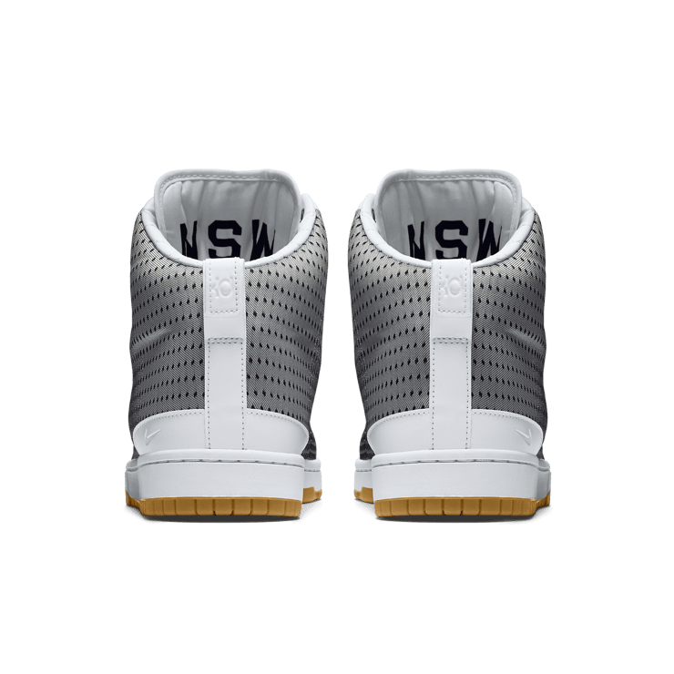 Nike KD 8 NSW Lifestyle Metallic Silver Angle 3