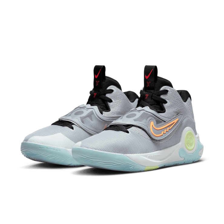 Nike KD Trey X Wolf Grey Volt Crimson DJ7554-009