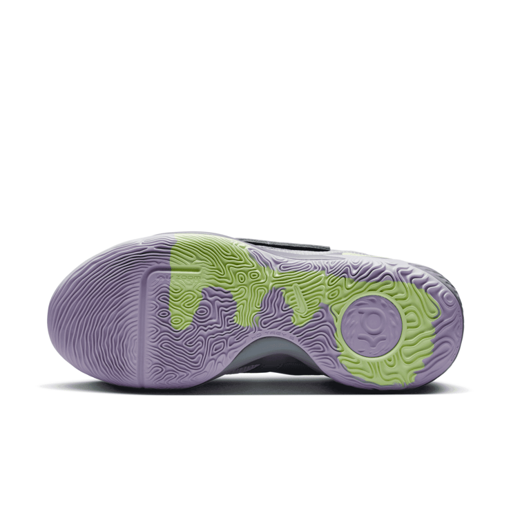 Nike KD Trey 5 X Particle Grey Lilac Angle 0