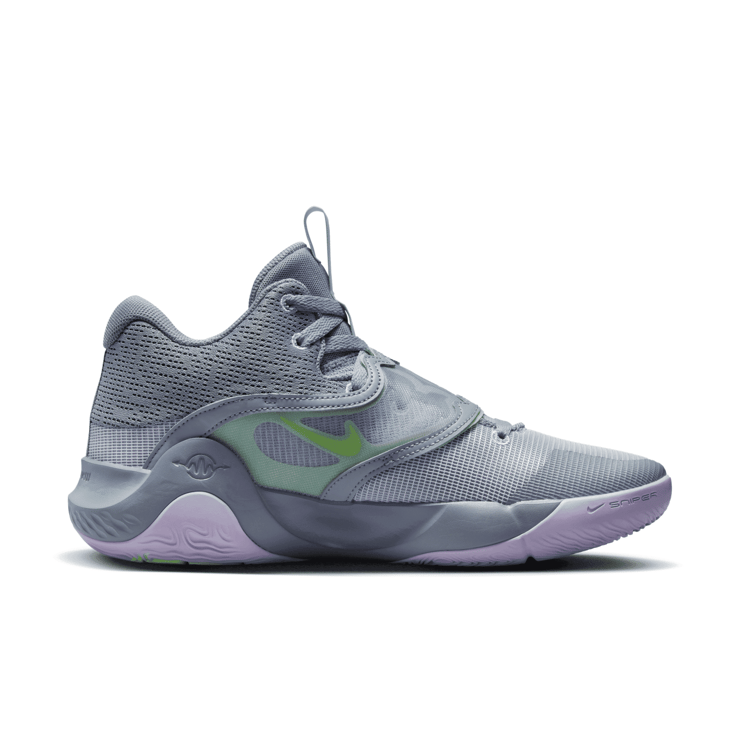 Nike KD Trey 5 X Particle Grey Lilac Angle 1