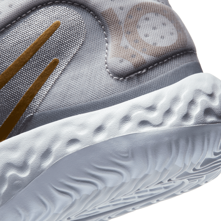 Nike KD Trey 5 VIII Metallic Silver Gold Angle 5