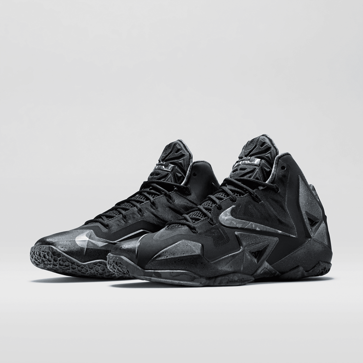 Nike LeBron 11 Blackout Angle 2