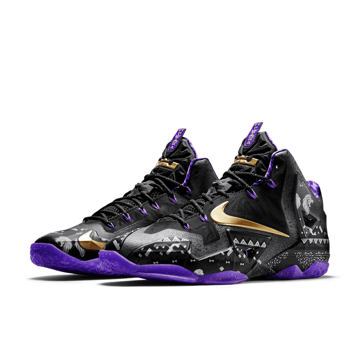 Nike LeBron 11 Black History Month Angle 2