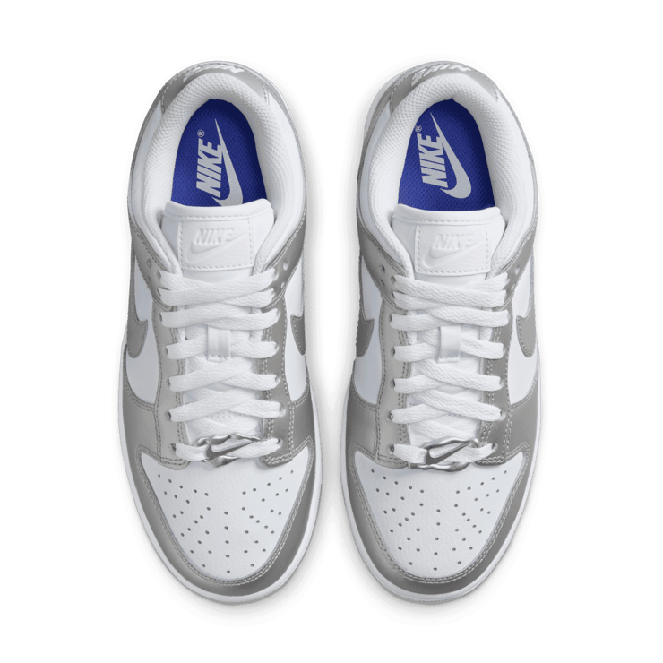 Nike Dunk Low Liquid Metal Silver (W) Angle 2