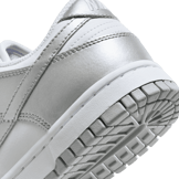 Nike Dunk Low Liquid Metal Silver (W) Angle 6