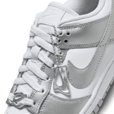 Nike Dunk Low Liquid Metal Silver (W) Angle 7
