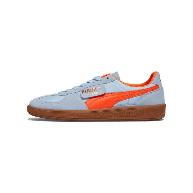 Puma Palermo OG Silver Sky Cayenne Pepper Angle 1