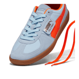 Puma Palermo OG Silver Sky Cayenne Pepper Angle 2