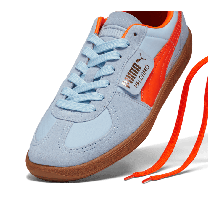 Puma Palermo OG Silver Sky Cayenne Pepper Angle 2