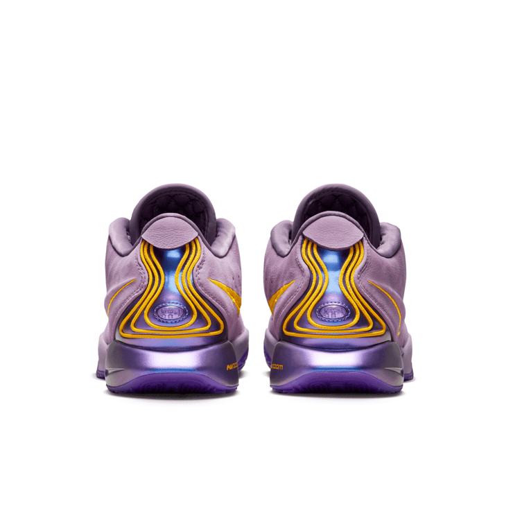 Nike LeBron 21 Violet Dust Angle 2