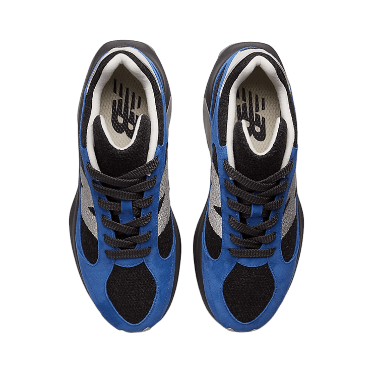 New Balance Warped Runner Black Blue Angle 1