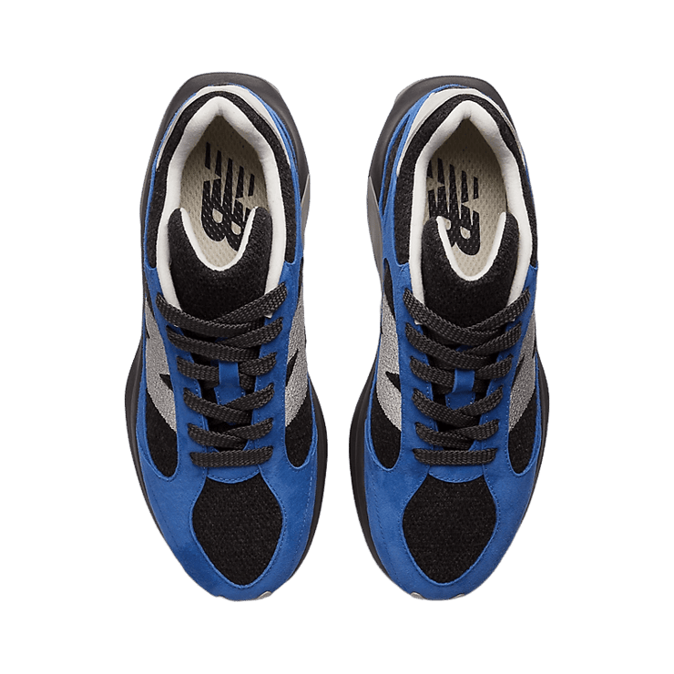 New Balance Warped Runner Black Blue Angle 1