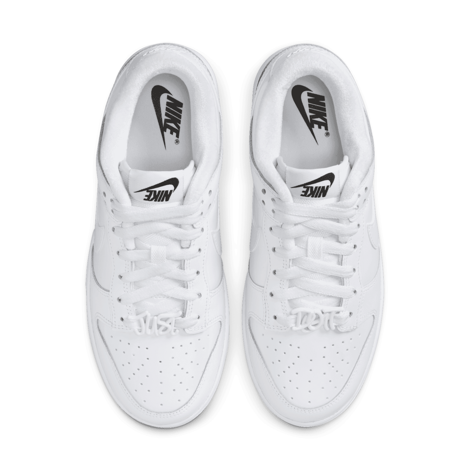nike white just do it shoes