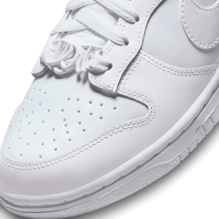 Nike Dunk Low Just Do It White Iridescent (W) Angle 5