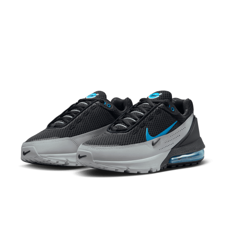 Nike Air Max Pulse Black Pure Platinum Laser Blue Angle 3