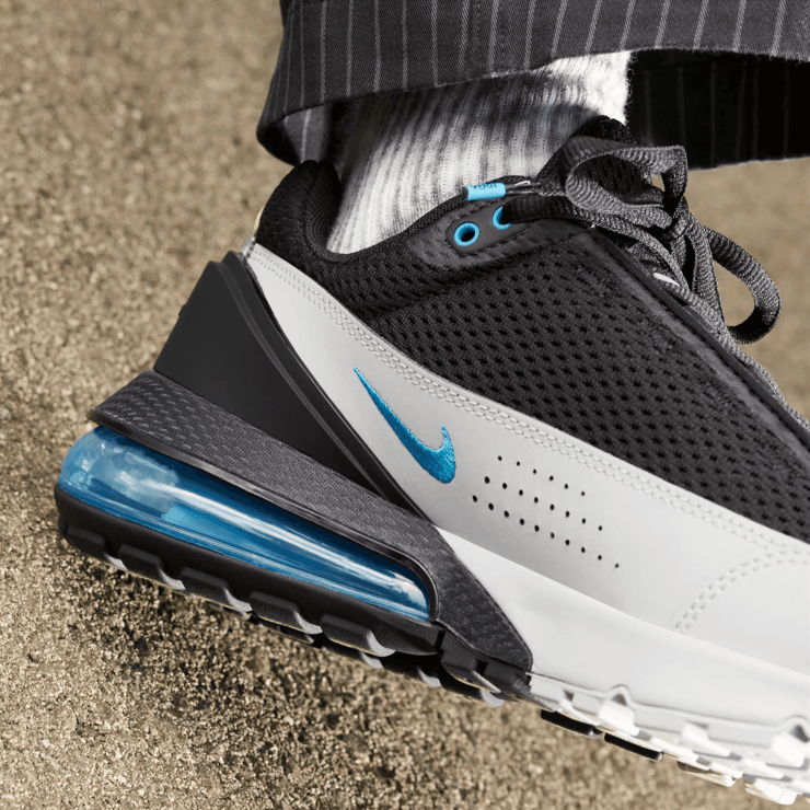 Nike Air Max Pulse Black Pure Platinum Laser Blue Angle 9