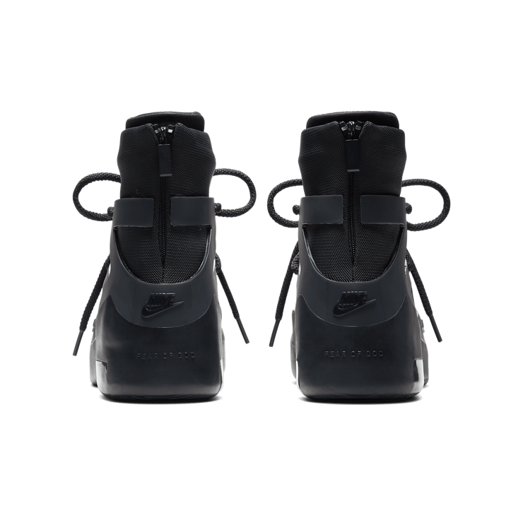 Nike Air Fear of God 1 Triple Black Angle 3