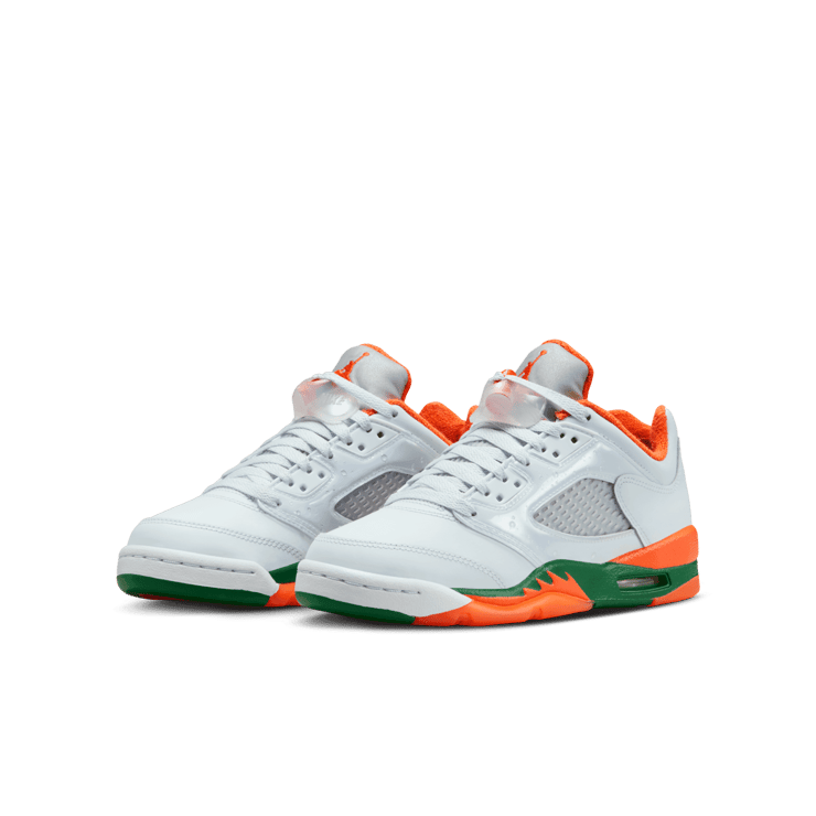 Air Jordan 5 Retro Low Hurricanes (GS) Angle 2