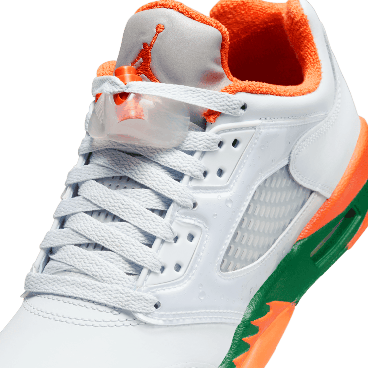 Air Jordan 5 Retro Low Hurricanes (GS) Angle 4